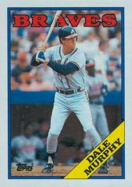 1988 Topps Dale Murphy #90 Baseball Card