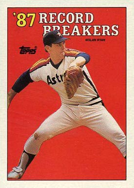 1988 Topps Nolan Ryan #6 Baseball Card