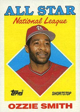 1988 Topps Ozzie Smith #400 Baseball Card