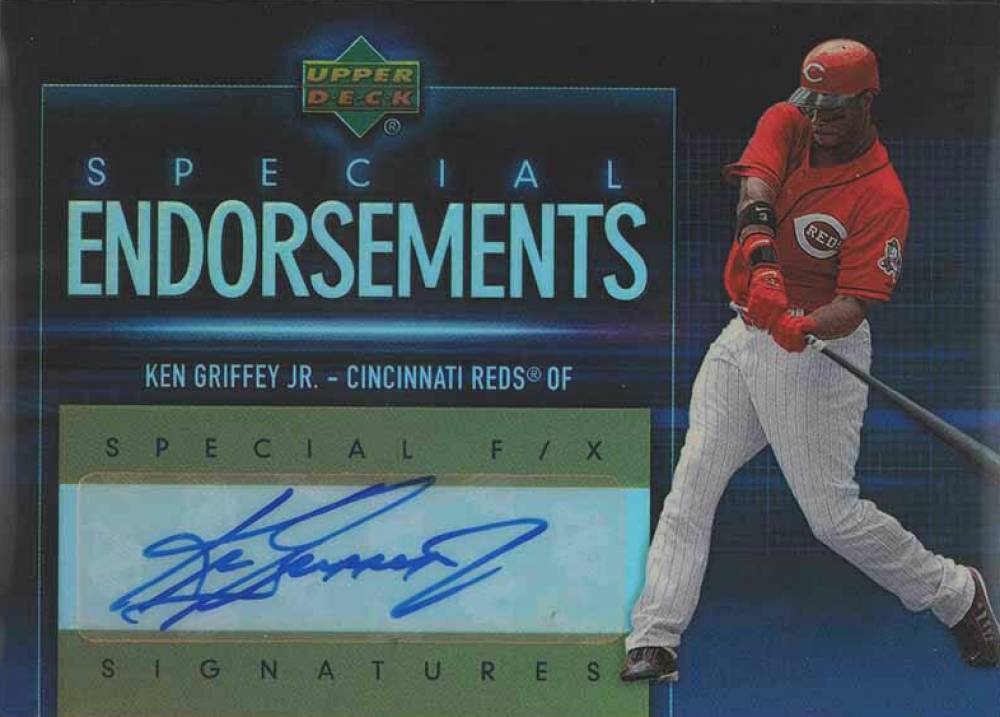 2006 Upper Deck Special F/X Special Endorsements Ken Griffey Jr. #SE-KG Baseball Card