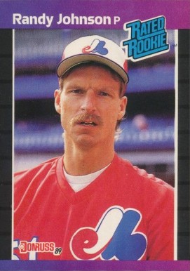1989 Donruss Randy Johnson #42 Baseball Card