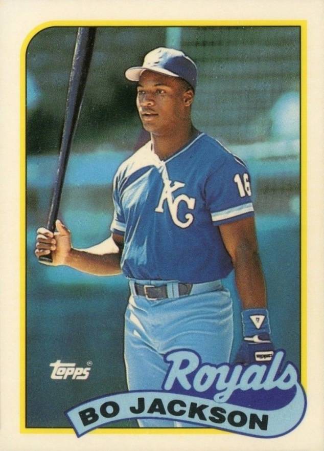 1989 Topps Tiffany Bo Jackson #540 Baseball Card