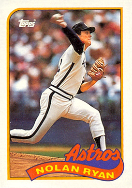 1989 Topps Nolan Ryan #530 Baseball Card