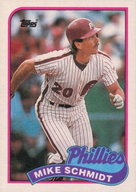 1989 Topps Mike Schmidt #100 Baseball Card