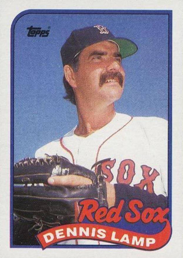 1989 Topps Dennis Lamp #188 Baseball Card