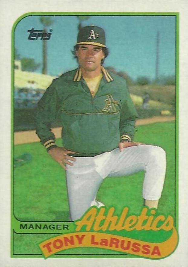 1989 Topps Tony LaRussa #224 Baseball Card
