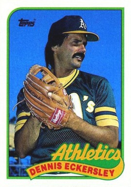 1989 Topps Dennis Eckersley #370 Baseball Card