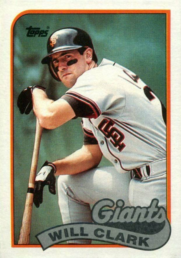 1989 Topps Will Clark #660 Baseball Card