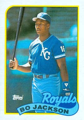 1989 Topps Bo Jackson #540 Baseball Card