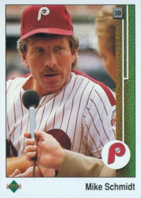 1989 Upper Deck Mike Schmidt #406 Baseball Card