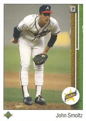 1989 Upper Deck John Smoltz #17 Baseball Card