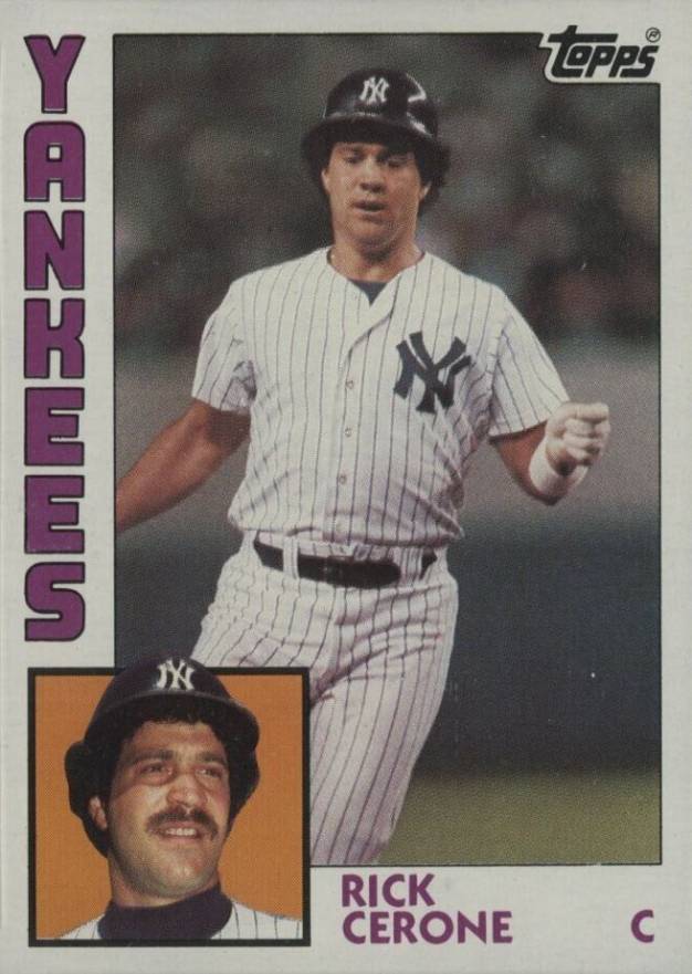 1984 Topps Rick Cerone #617 Baseball Card