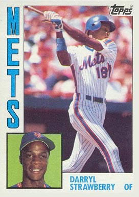 1984 Topps Darryl Strawberry #182 Baseball Card
