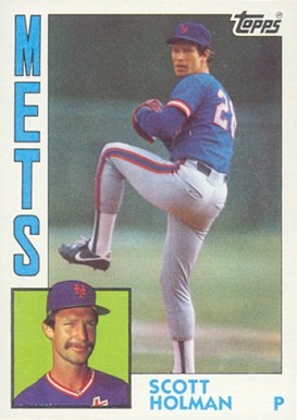 1984 Topps Scott Holman #13 Baseball Card