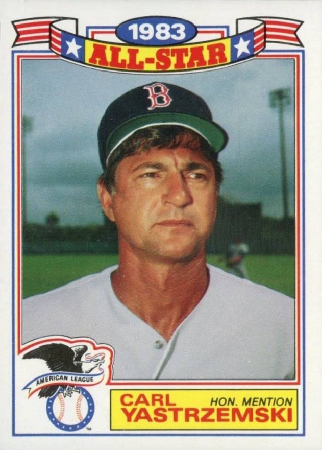 1984 Topps All-Star Glossy Set of 22 Carl Yastrzemski #11 Baseball Card