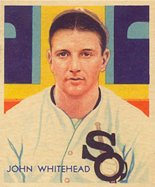 1934 Diamond Stars  John Whitehead #51 Baseball Card