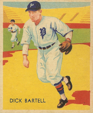 1934 Diamond Stars  Dick Bartell #15 Baseball Card