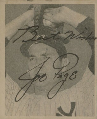 1948 Bowman Joe Page #29 Baseball Card