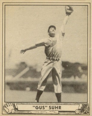 1940 Play Ball "Gus" Suhr #94 Baseball Card