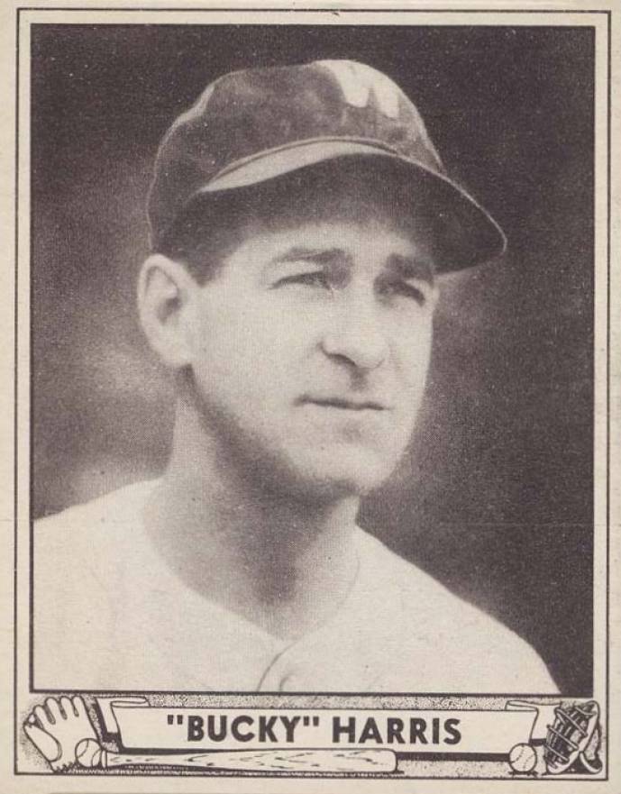 1940 Play Ball "Bucky" Harris #129 Baseball Card