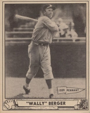 1940 Play Ball "Wally" Berger #81 Baseball Card