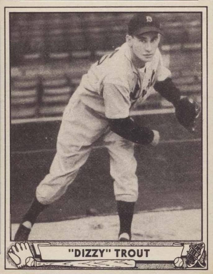 1940 Play Ball "Dizzy" Trout #44 Baseball Card
