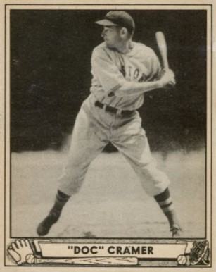 1940 Play Ball "Doc" Cramer #29 Baseball Card
