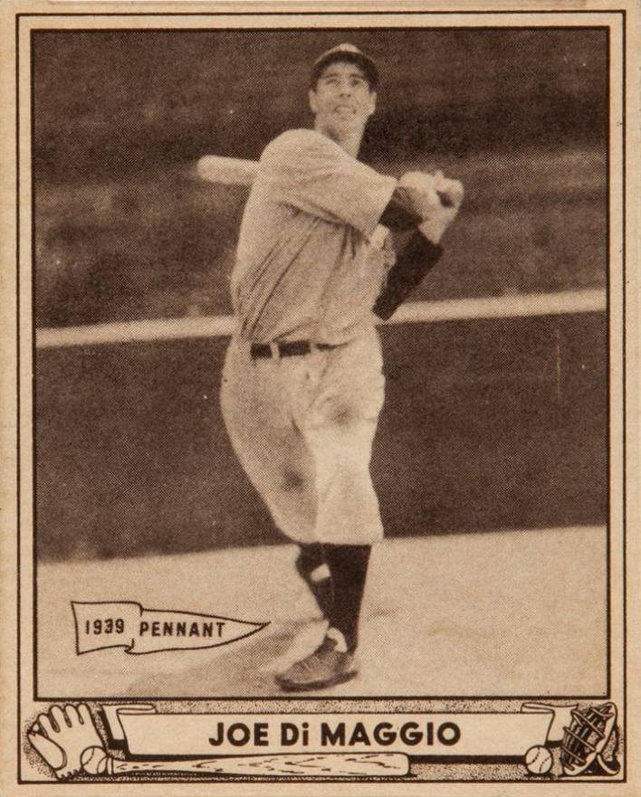 1940 Play Ball Joe DiMaggio #1 Baseball Card