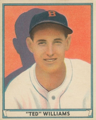 1941 Play Ball "Ted" Williams #14 Baseball Card