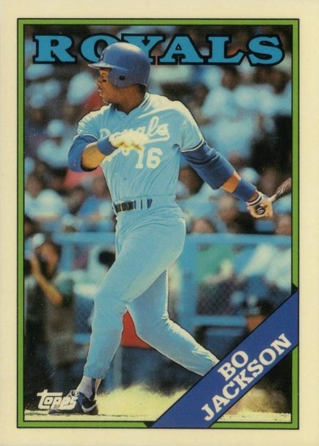 1988 Topps Tiffany Bo Jackson #750 Baseball Card