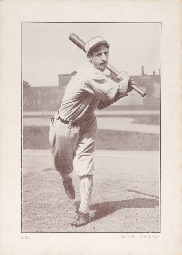 1910 Plow Boy Tobacco Rollie Zeider # Baseball Card
