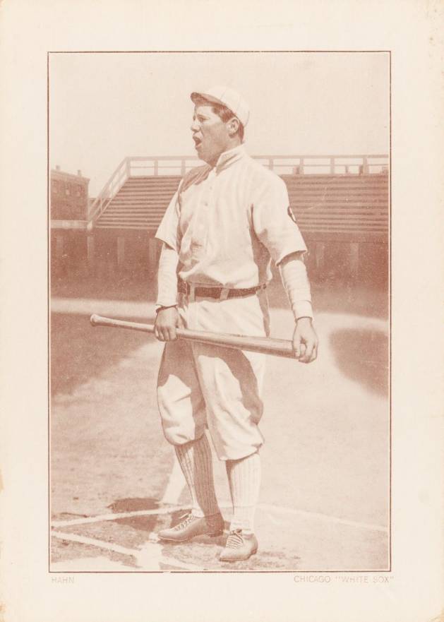 1910 Plow Boy Tobacco Ed Hahn # Baseball Card