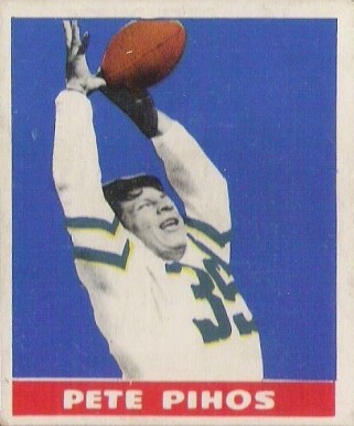 1948 Leaf Pete Pihos #16 Football Card