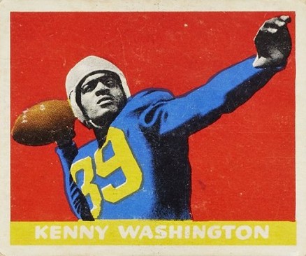 1948 Leaf Kenny Washington #17 Football Card