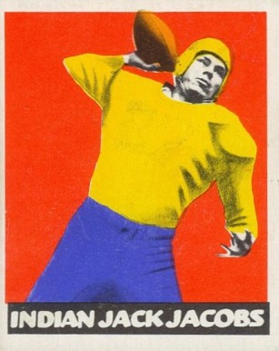 1948 Leaf Jack Jacobs #46 Football Card