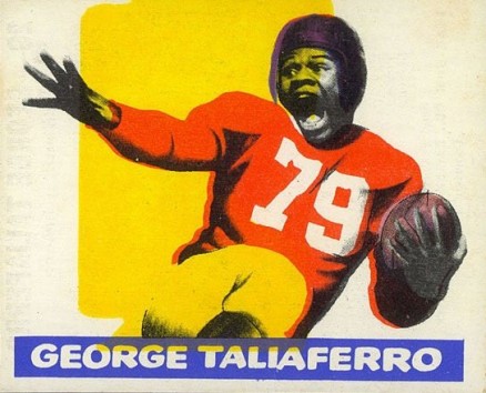 1948 Leaf George Taliaferro #20 Football Card