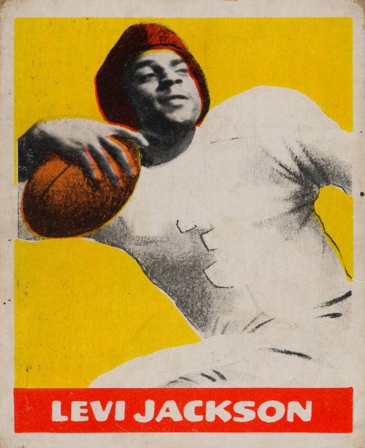 1948 Leaf Levi Jackson #5 Football Card