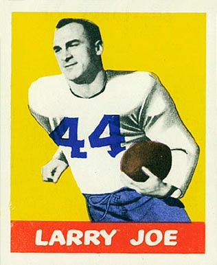 1948 Leaf Larry Joe #69 Football Card