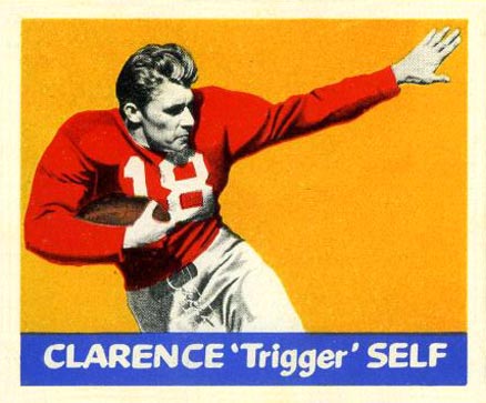 1948 Leaf Clarance 'Trigger" Self #78 Football Card