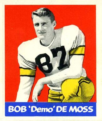 1948 Leaf Bob 'Dem'' DeMoss #86 Football Card
