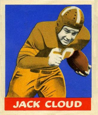 1948 Leaf Jack Cloud #66 Football Card