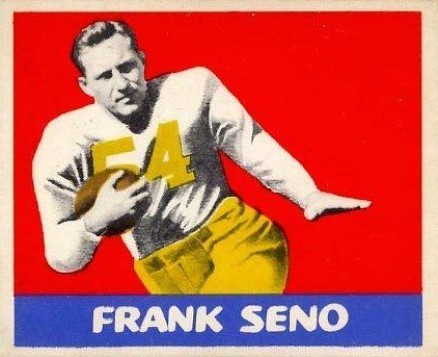 1948 Leaf Frank Seno #64 Football Card