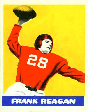 1948 Leaf Frank Reagan #48 Football Card