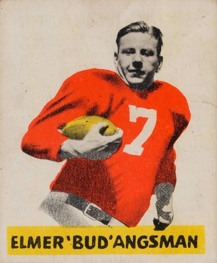 1948 Leaf Bud Angsman #25 Football Card