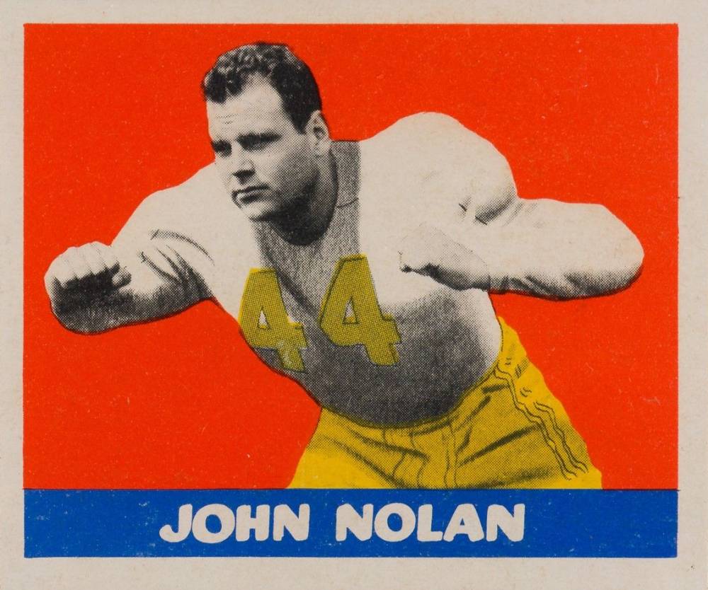 1948 Leaf John Nolan #40 Football Card