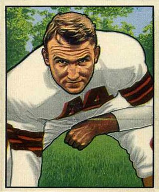 1950 Bowman Lou Rymkus #116 Football Card