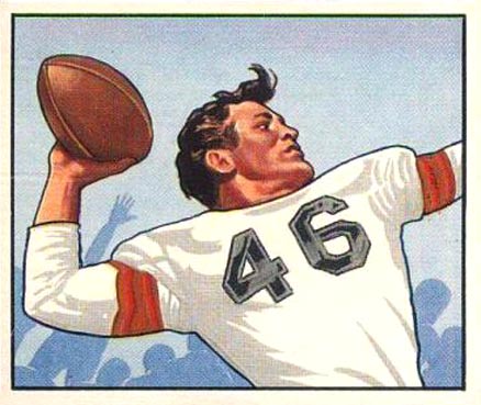1950 Bowman Ken Carpenter #115 Football Card