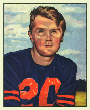 1950 Bowman Jim Keane #99 Football Card