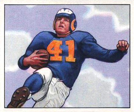 1950 Bowman Glenn Davis #16 Football Card