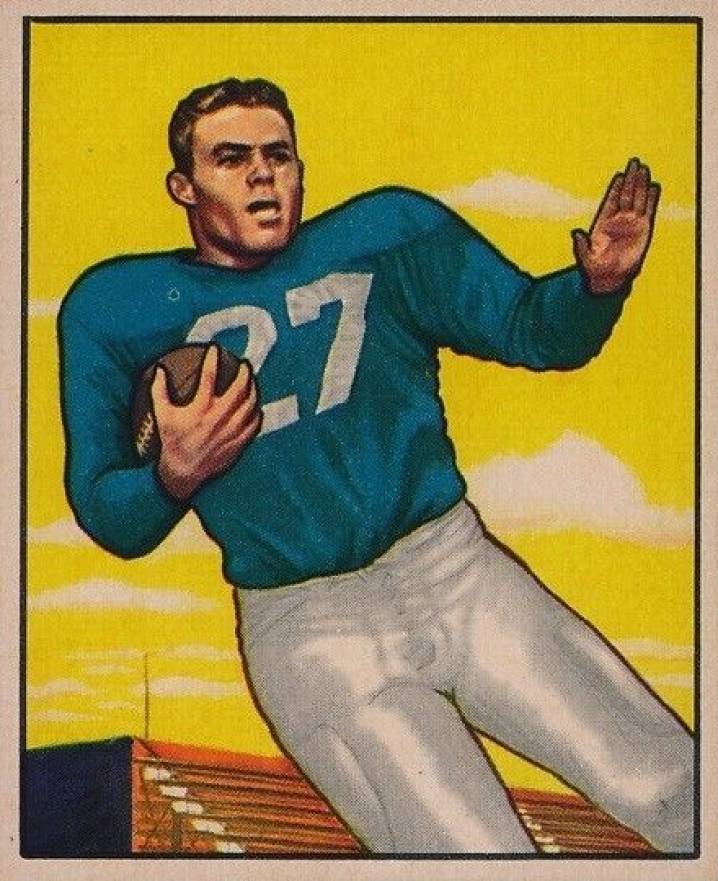 1950 Bowman Don Doll #73 Football Card